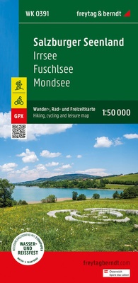 Abbildung von: Salzburger Seenland, Wander-, Rad- und Freizeitkarte 1:50.000, freytag & berndt, WK 0391 - Freytag-Berndt und ARTARIA