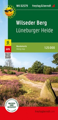 Abbildung von: Wilseder Berg, Wanderkarte 1:25.000, freytag & berndt, WK D2579 - Freytag-Berndt und ARTARIA