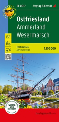 Abbildung von: Ostfriesland, Erlebnisführer 1:170.000, freytag & berndt, EF 0017 - Freytag-Berndt und ARTARIA