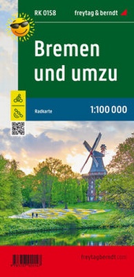 Abbildung von: Bremen und umzu, Radkarte 1:100.000 - Freytag-Berndt und ARTARIA
