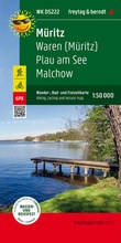 Abbildung von: Müritz, Wander-, Rad- und Freizeitkarte 1:50.000, freytag & berndt, WK D5222 - Freytag-Berndt und ARTARIA