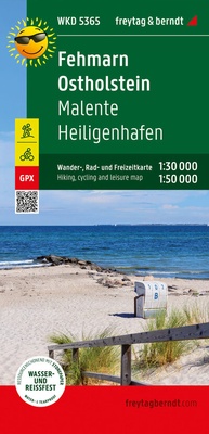 Abbildung von: Fehmarn - Ostholstein, Wander-, Rad- und Freizeitkarte 1:30.000, freytag & berndt, WKD 5365 - Freytag-Berndt und ARTARIA