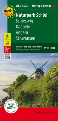 Abbildung von: Naturpark Schlei, Wander-, Rad- und Freizeitkarte 1:50.000, freytag & berndt, WKD 5424 - Freytag-Berndt und ARTARIA