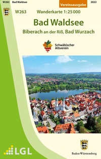 Abbildung von: W263 Bad Waldsee - Biberach an der Riß, Bad Wurzach - Schwäbischer Albverein