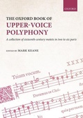 Cover: The Oxford Book of Upper-Voice Polyphony - Oxford University Press