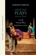 Cover: Collected Plays Volume 3_OIP - OUP India