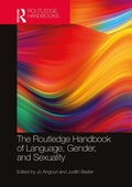 Cover: The Routledge Handbook of Language, Gender, and Sexuality - Routledge