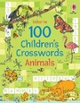 Cover: 100 Children's Crosswords: Animals - Usborne Publishing Ltd