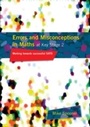 Cover: Errors and Misconceptions in Maths at Key Stage 2 - David Fulton Publishers Ltd