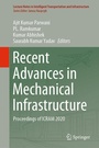 Cover: Recent Advances in Mechanical Infrastructure - Springer