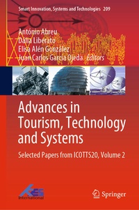 Enlarge image Cover: Advances in Tourism, Technology and Systems - Springer