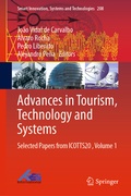 Cover: Advances in Tourism, Technology and Systems - Springer