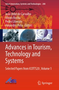 Enlarge image Cover: Advances in Tourism, Technology and Systems - Springer