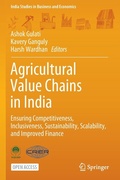 Cover: Agricultural Value Chains in India - Springer