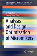Cover: Analysis and Design Optimization of Micromixers - Springer