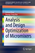 Cover: Analysis and Design Optimization of Micromixers - Springer