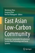 Cover: East Asian Low-Carbon Community - Springer