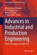 Cover: Advances in Industrial and Production Engineering - Springer
