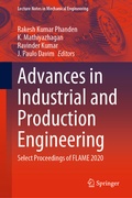 Cover: Advances in Industrial and Production Engineering - Springer