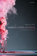 Cover: Metaphysics, Meaning, and Modality - OUP eBook