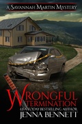 Cover: Wrongful Termination (Savannah Martin Mysteries , #16) - Jenna Bennett