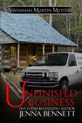 Cover: Unfinished Business (Savannah Martin Mysteries , #10) - Jenna Bennett