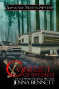 Cover: Conflict of Interest (Savannah Martin Mysteries , #17) - Jenna Bennett