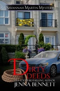 Cover: Dirty Deeds (Savannah Martin Mysteries , #9) - Jenna Bennett