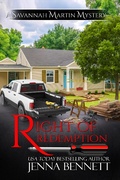 Cover: Right of Redemption (Savannah Martin Mysteries , #18) - Jenna Bennett