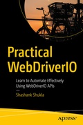 Cover: Practical WebDriverIO - APress