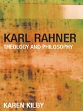 Cover: Karl Rahner - Routledge