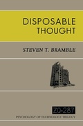 Cover: Disposable Thought - Zq-287 Press