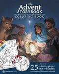 Cover: The Advent Storybook Coloring Book - Chasing Hope Press