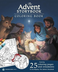 Enlarge image Cover: The Advent Storybook Coloring Book - Chasing Hope Press