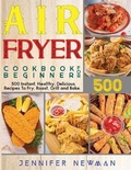 Cover: Air Fryer Cookbook for Beginners - Crawford Press
