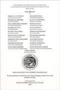 Cover: Nachrufe - Franz Steiner Verlag