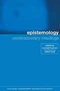Cover: Epistemology: Contemporary Readings - Routledge