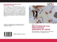 Abbildung von: Efectividad de una intervencion educativa en salud - Editorial Academica Espanola