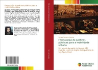 Abbildung von: Formulacao de politicas publicas para a mobilidade urbana - Novas Edicoes Academicas
