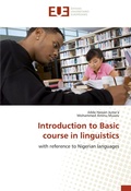 Cover: Introduction to Basic course in linguistics - Editions Universitaires Europeennes