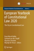 Cover: European Yearbook of Constitutional Law 2020 - T.M.C. Asser Press