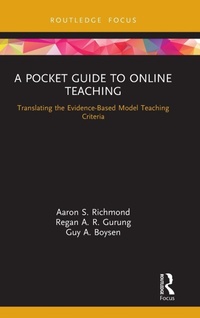 Enlarge image Cover: A Pocket Guide to Online Teaching - Routledge