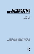 Cover: Alternative Defence Policy - Routledge