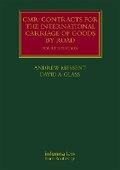 Cover: CMR: Contracts for the International Carriage of Goods by Road - CRC Press