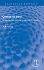 Cover: Crimes of Style - Routledge