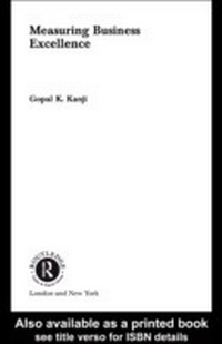 Abbildung von: Measuring Business Excellence - Routledge