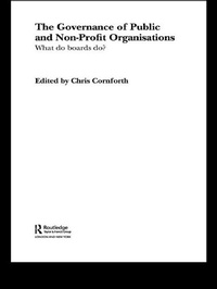 Enlarge image Cover: The Governance of Public and Non-Profit Organizations - Routledge