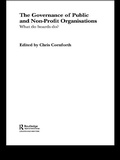 Cover: The Governance of Public and Non-Profit Organizations - Routledge