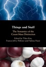 Cover: Things and Stuff - Cambridge University Press