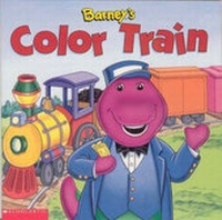 Enlarge image Cover: Barney's Color Train - Scholastic